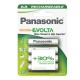Pila stilo AA - 1,2V - Evolta - ricaricabili - Panasonic - blister 4 pezzi