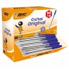 Penna a sfera Cristal - punta media 1,0mm - blu - Bic - conf. 90+10 pezzi