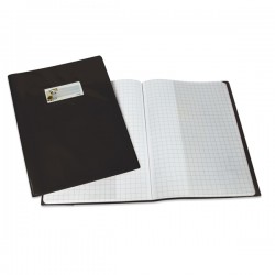 Coprimaxi LF - c/alette - A4 - PVC - laccato - nero - Sei Rota