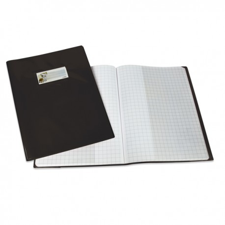 Coprimaxi LF - c/alette - A4 - PVC - laccato - nero - Sei Rota