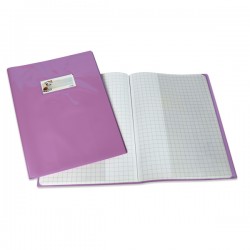 Coprimaxi LF - c/alette - A4 - PVC - laccato - lilla - Sei Rota