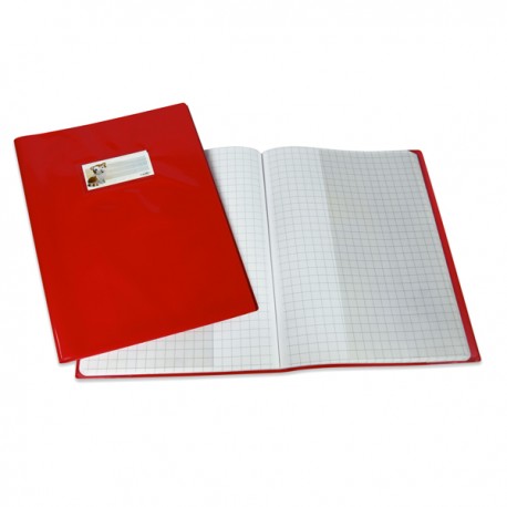 Coprimaxi LF - c/alette - A4 - PVC - laccato - rosso - Sei Rota