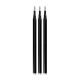 Refill per penne gel cancellabili - punta 0,7 mm - nero - Osama - conf. 3 pezzi