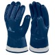 Guanti da lavoro pesante NI175 - nitrile - taglia 10 - blu - Deltaplus