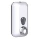 Dispenser sapone liquido EColored - 10,2 x 9 x 22,8 cm - capacità 0,55 L - adamello white - Mar Plast