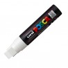 Marcatore a base d'acqua Uni Posca PC17K - punta extra large a scalpello 15,0mm - bianco - Uni Mitsubishi
