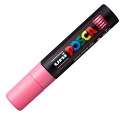 Marcatore a base d'acqua Uni Posca PC17K - punta extra large a scalpello 15,0mm - rosa - Uni Mitsubishi