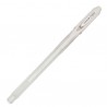 Penna a sfera gel con cappuccio Uni Ball Signo M120 - punta 0,7mm - bianco - Uni Mitsubishi