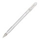 Penna a sfera gel con cappuccio Uni Ball Signo M120 - punta 0,7mm - bianco - Uni Mitsubishi