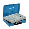 Cassetta portavalori Deluxe - 30x23x8 cm - blu - Iternet