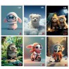 Maxiquaderno Cute fantasia - A4 - 40+2 fogli - 80gr - 4mm - BM