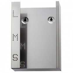 Dispenser guanti monouso Brinox - acciaio inox - Medial