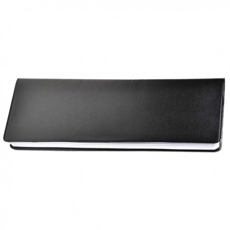 Agenda settimanale Agendascop 2026 - c/spirale - copertina Impala - 30 x 10 cm - nero - Quo Vadis