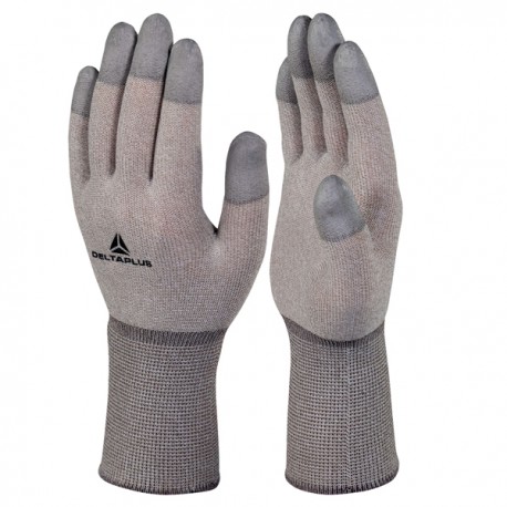 Guanti antistatica Themis VV792 ESD - taglia 09 - ruggine/grigio - Deltaplus