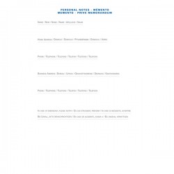 Agenda settimanale Presidente Equology 2026 - 21 x 27 cm - rosso - Quo Vadis