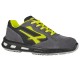Calzatura di sicurezza Yellow S1P SRC - nylon/pelle scamosciata - grigio/giallo - taglia 41 - U-Power
