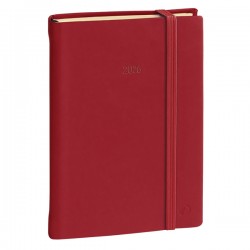 Agenda settimanale Ministro Prestige 2026 - 16 x 24 cm - silk bordeaux - Quo Vadis