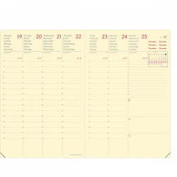 Agenda settimanale Affari Prestige ML 2026 - 10 x 15 cm - silk nero - Quo Vadis