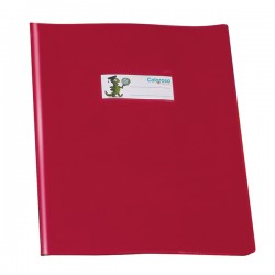 Coprimaxi GreenLine - c/alette - PVC - 220 mic - 21 x 30 cm - lucido coprente - rosso - Colorosa