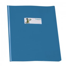Coprimaxi GreenLine - c/alette - PVC - 220 mic - 21 x 30 cm - lucido coprente - blu - Colorosa