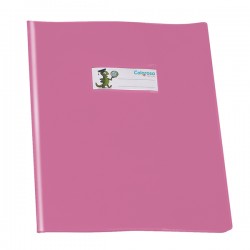 Coprimaxi GreenLine - c/alette - PVC - 220 mic - 21 x 30 cm - lucido coprente - rosa - Colorosa