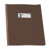 Coprimaxi GreenLine - c/alette - PVC - 220 mic - 21 x 30 cm - lucido coprente - marrone - Colorosa