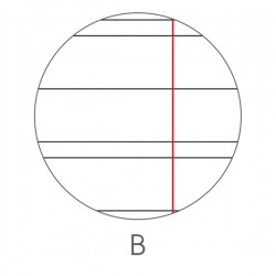 Maxiquaderno Be more Fluo - A4 - 36+2 fogli - 100gr - rigo di 3a - BM