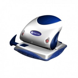 Perforatore 2 fori passo 8 REXEL P225 - ARGENTO/BLU - Max 25 fogli - 2100744