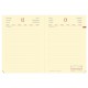 Agenda giornaliera Daily Pocket Prestige Silk 2026 - 8,5 x 13 cm - bordeaux - Quo Vadis
