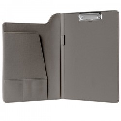 Portablocco Meet - con molla - 31 x 25 x 1,5 cm - grigio - InTempo