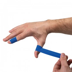 Bendaggio coesivo Detectaplast - per HACCP - 3 x 450 cm - blu - PVS