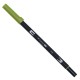 Pennarello Dual Brush 158 - dark olive - Tombow