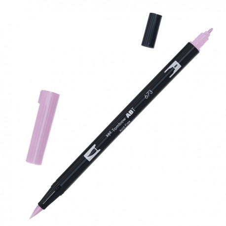 Pennarello Dual Brush 673 - orchid - Tombow