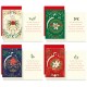 Biglietto auguri Babbo Natale - orizzontale - fantasie assortite - Kartos