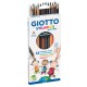 Pastelli colorati Stilnovo skin tones - diametro mina 3,3 mm - Giotto - astuccio 12 pezzi