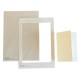 Cartoncino prefustellato - 117 x 170 mm - avorio martellato - Kartos - conf. 10 pezzi