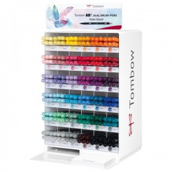 Pennarelli Tombow ABT Dual Brush - 36 colori assortiti - Koh.I.Noor - expo 216 pezzi