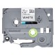 Brother - Nastro - Nero/Bianco - TZE231S2 - 12mm x 4mt