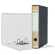 Registratore Oxford Green G84 - dorso 5 cm - protocollo 23 x 33 cm - avana - Esselte