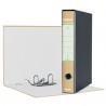 Registratore Oxford Green G84 - dorso 5 cm - protocollo 23 x 33 cm - avana - Esselte