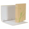 Raccoglitore Oxford Green - 22 x 30 cm - 4 anelli tondi 30 mm - dorso 4 cm - carta riciclata - avana - Esselte