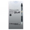 Penna a sfera a scatto con inchiostro gel - punta fine 0,7mm - nero - Starline