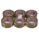Nastro adesivo da imballo Tesapack - Eco & Standard - 132 m x 5 cm - avana - Tesa