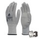 Guanti antitaglio Venicut B08 - maglia econocut - palmo in poliuretano - taglia 09 - grigio - Deltaplus - pack 3 paia