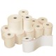 Rotolo per POS e carte di credito - 57 mm x 20 m - diametro esterno 64 mm - anima 12 mm - carta chimica a 2 copie - Sabacart - b