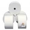 Rotolo per distributori self service - 57 mm x 85 m - diametro esterno 87 mm - anima 12 mm - 70 gr - carta termica BPA free - Sa