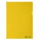 Cartellina a L BioBased - 22 x 30 cm - PE riciclato - liscio pesante - giallo - Favorit - conf. 25 pezzi