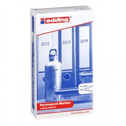 Marcatore permanente 2000C - punta conica - da 1,5 a 3 mm - blu - Edding
