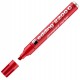 Marcatore permanente 2200C - punta a scalpello - da 1 a 5 mm - rosso - Edding