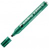 Marcatore permanente 2200C - punta a scalpello - da 1 a 5 mm - verde - Edding